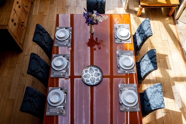 Foto van Luxe villa met sauna en bubbelbad - Vakantiehuis in Bradwell - DiningRoom