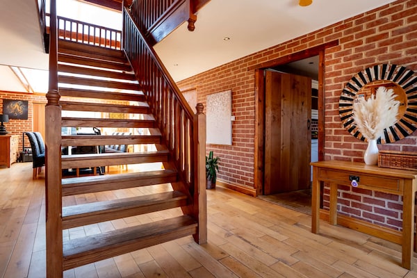 Foto van Luxe villa met sauna en bubbelbad - Vakantiehuis in Bradwell - Landing