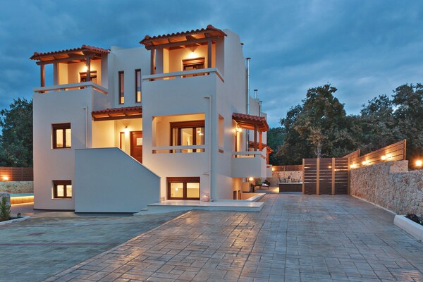 Foto van Villa in Rethymno met privézwembad - Vakantiehuis in Gallos - Outdoor