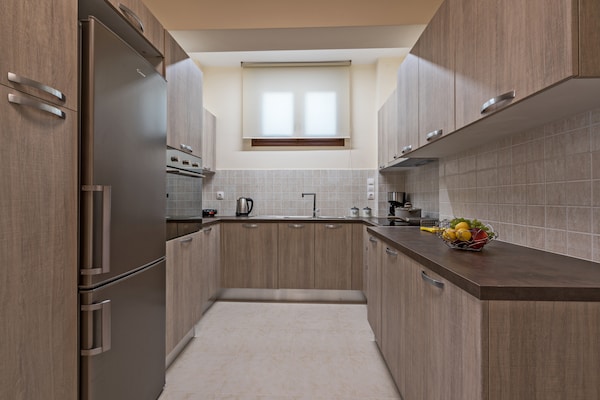 Foto van Villa in Rethymno met privézwembad - Vakantiehuis in Gallos - Kitchen