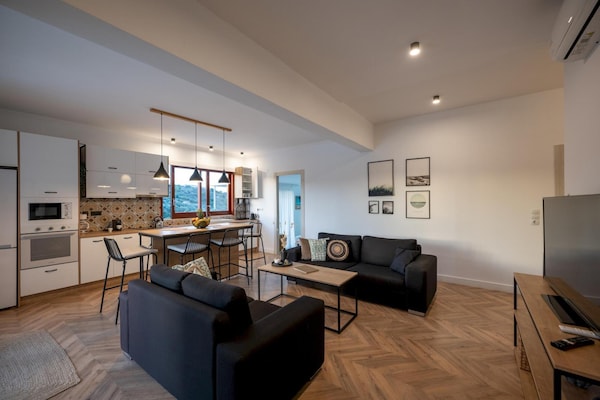 Foto van Villa in Zakynthos met privézwembad - Vakantiehuis in Rethymno - LivingRoom