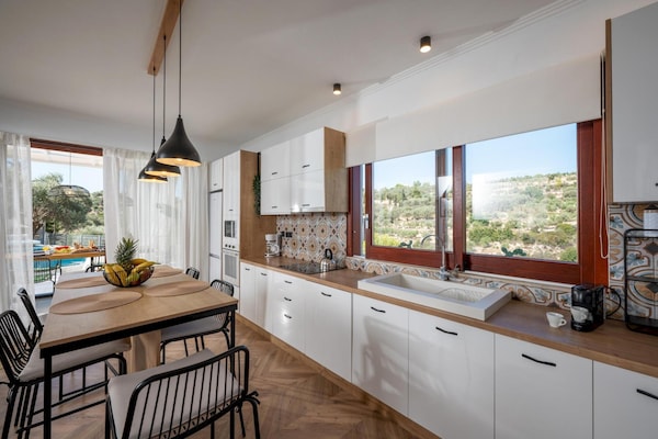 Foto van Villa in Zakynthos met privézwembad - Vakantiehuis in Rethymno - Kitchen