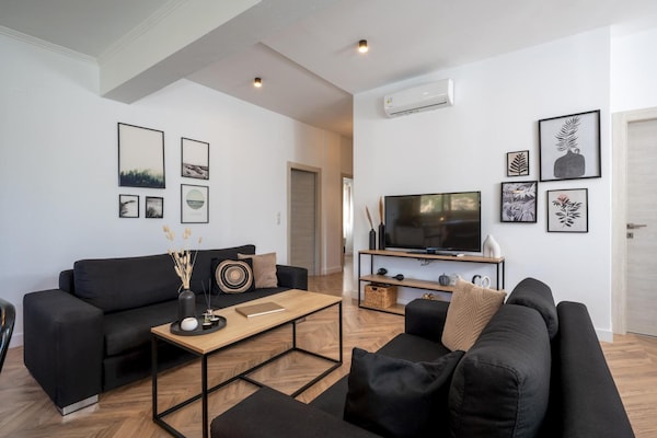 Foto van Villa in Zakynthos met privézwembad - Vakantiehuis in Rethymno - LivingRoom