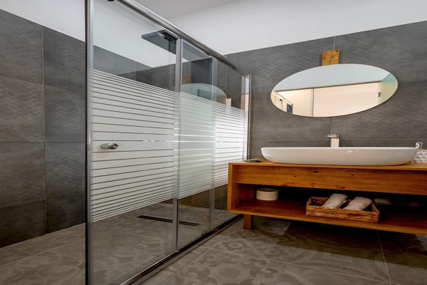 Foto van Villa in Zakynthos met privézwembad - Vakantiehuis in Rethymno - BathRoom
