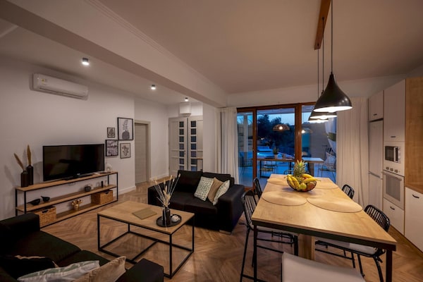 Foto van Villa in Zakynthos met privézwembad - Vakantiehuis in Rethymno - LivingRoom