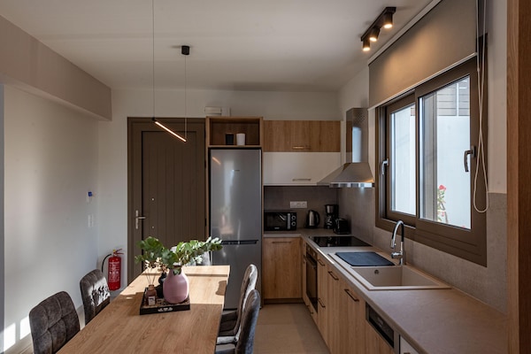 Foto van Villa op Kreta met Uitzicht en Zwembad - Vakantiehuis in Rethymno - Kitchen