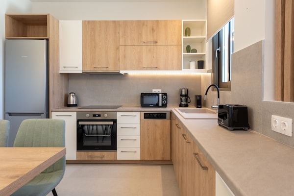 Foto van Villa op Kreta met Zeezicht en Zwembad - Vakantiehuis in Rethymno - Kitchen