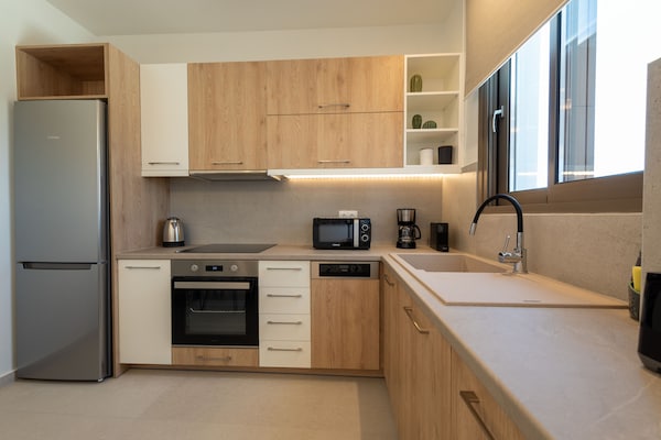 Foto van Villa op Kreta met Zeezicht en Zwembad - Vakantiehuis in Rethymno - Kitchen