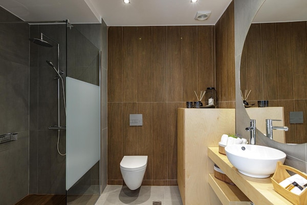 Foto van Luxe villa Verde met zwembad - Vakantiehuis in Rodia - BathRoom