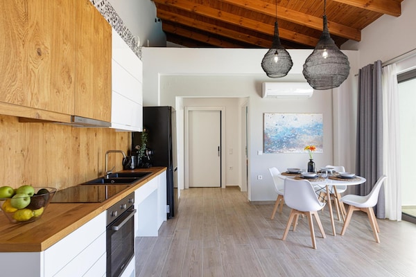 Foto van Luxe villa Verde met zwembad - Vakantiehuis in Rodia - Kitchen