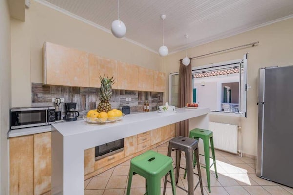 Foto van Villa op Zakynthos met zwembad bij Tsilivi - Vakantiehuis in Vanato - Kitchen