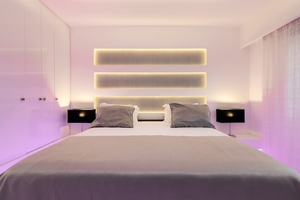 Foto van Villa op Zante met privézwembad en zeezicht - Vakantiehuis in Tragaki - BedRoom