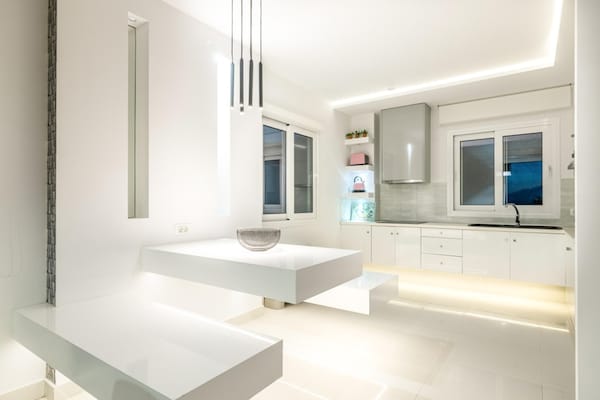 Foto van Villa op Zante met privézwembad en zeezicht - Vakantiehuis in Tragaki - BathRoom