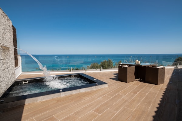 Foto van Villa op Zante met privézwembad en zeezicht - Vakantiehuis in Tragaki - Facilities