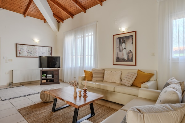 Foto van Villa in Episkopi bij Karteros Strand - Vakantiehuis in Episkopi - LivingRoom