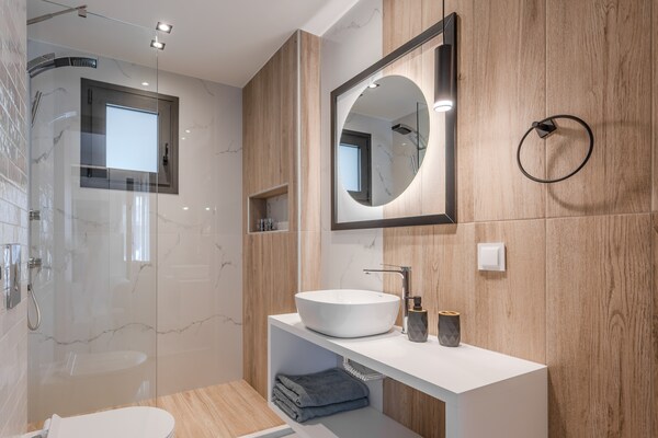 Foto van Ruime villa op Kreta - Vakantiehuis in Anopolis - BathRoom