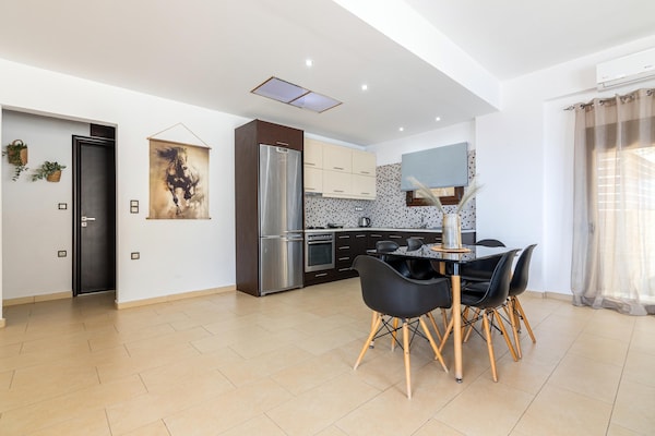 Foto van Villa met zeezicht op Kreta voor 6 personen - Vakantiehuis in Tris Ekklisies - DiningRoom