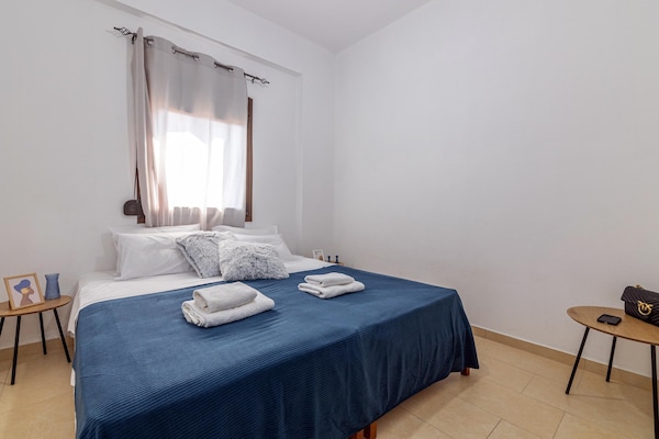 Foto van Villa met zeezicht op Kreta voor 6 personen - Vakantiehuis in Tris Ekklisies - BedRoom