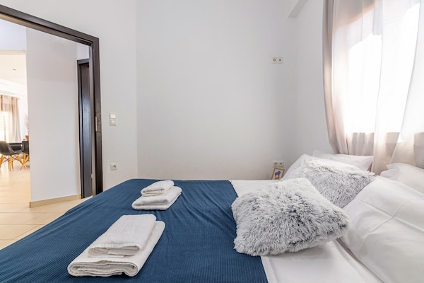 Foto van Villa met zeezicht op Kreta voor 6 personen - Vakantiehuis in Tris Ekklisies - BedRoom