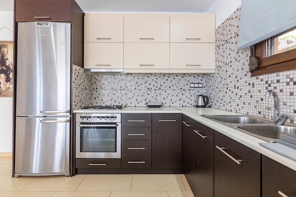 Foto van Villa met zeezicht op Kreta voor 6 personen - Vakantiehuis in Tris Ekklisies - Kitchen
