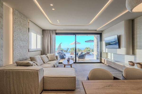 Foto van Villa in Heraklion bij Anissaras Strand - Vakantiehuis in Heraklion - LivingRoom
