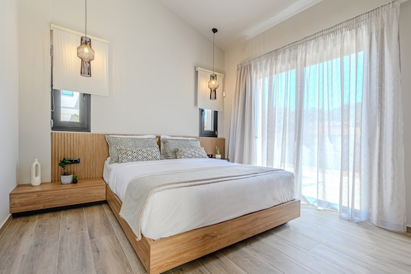 Foto van Villa in Heraklion bij Anissaras Strand - Vakantiehuis in Heraklion - BedRoom