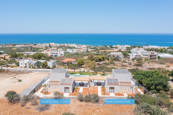 Foto van Villa in Heraklion bij Anissaras Strand - Vakantiehuis in Heraklion - Outdoor