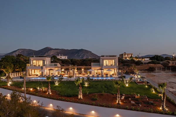 Foto van Villa in Heraklion bij Anissaras Strand - Vakantiehuis in Heraklion - Outdoor