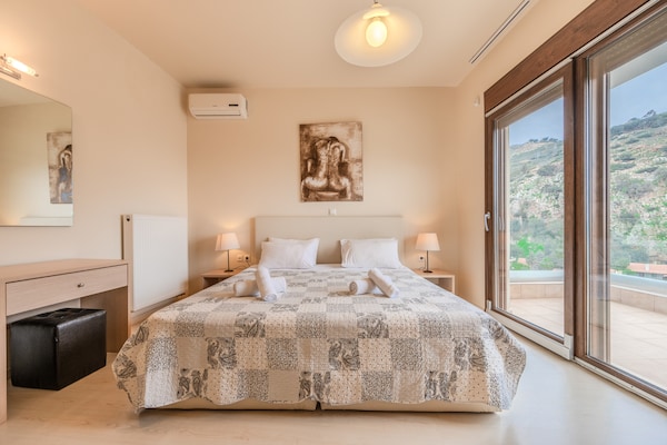 Foto van Villa nabij het strand van Palaiokastro - Vakantiehuis in Palaiokastro - BedRoom