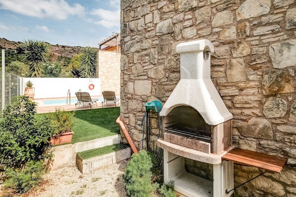 Foto van Villa in Kalamitsi bij Witte Bergen - Vakantiehuis in Kalamitsi Alexandrou - GardenSummer