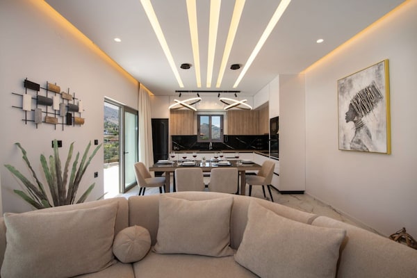 Foto van Villa Kournas met zwembad, geschikt voor 12 gasten - LivingRoom