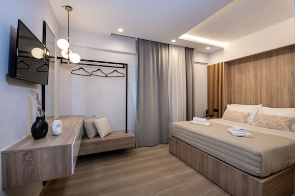 Foto van Villa Kournas met zwembad, geschikt voor 12 gasten - BedRoom