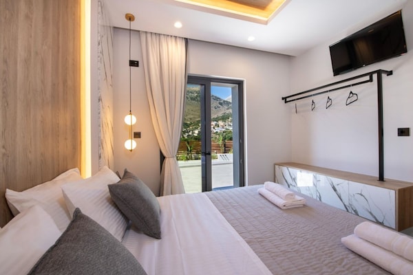 Foto van Villa Kournas met zwembad, geschikt voor 12 gasten - BedRoom