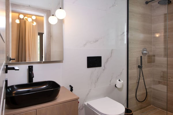 Foto van Villa Kournas met zwembad, geschikt voor 12 gasten - BathRoom