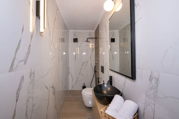 Foto van Villa Kournas met zwembad, geschikt voor 12 gasten - BathRoom
