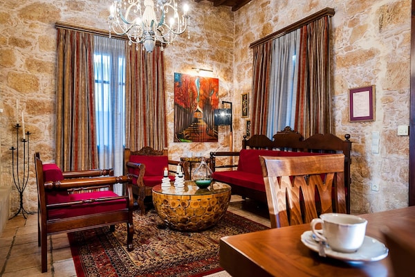 Foto van Villa voor 8 gasten met prachtig uitzicht - Vakantiehuis in Kissamos - LivingRoom