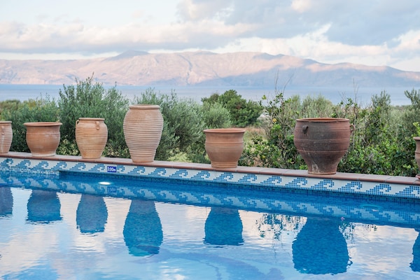 Foto van Villa voor 8 gasten met prachtig uitzicht - Vakantiehuis in Kissamos - Ambiance