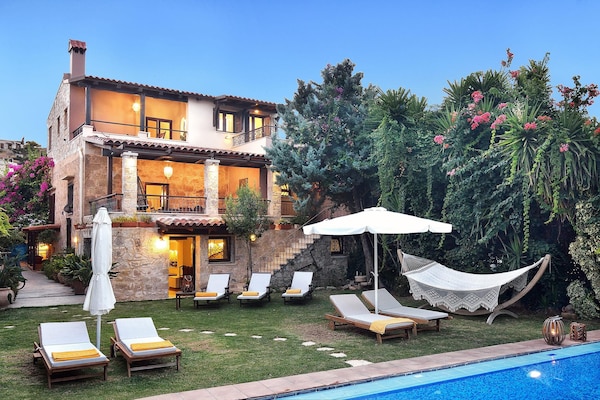 Foto van Villa voor 8 gasten met prachtig uitzicht - Vakantiehuis in Kissamos - ExteriorSummer
