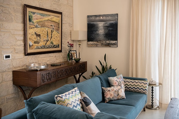 Foto van Villa voor 7 personen in Chania, vlakbij de zee - Vakantiehuis in Kissamos - LivingRoom
