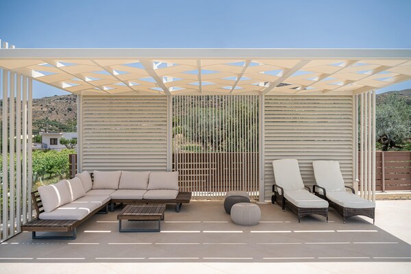 Foto van Villa voor 7 personen in Chania, vlakbij de zee - Vakantiehuis in Kissamos - TerraceBalcony