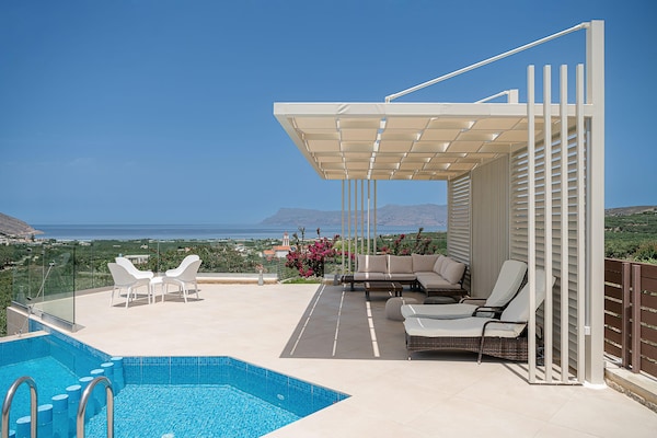 Foto van Villa voor 7 personen in Chania, vlakbij de zee - Vakantiehuis in Kissamos - PoolOfHouse