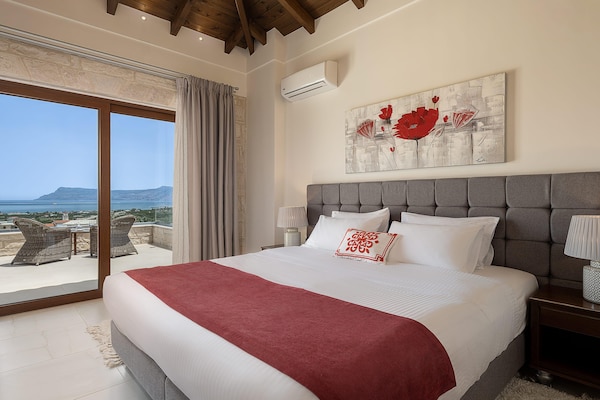 Foto van Villa voor 7 personen in Chania, vlakbij de zee - Vakantiehuis in Kissamos - BedRoom