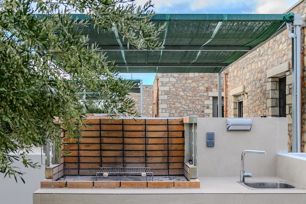 Foto van Villa in Melidoni met Zwembad en Uitzicht - Vakantiehuis in Melidoni - Outdoor