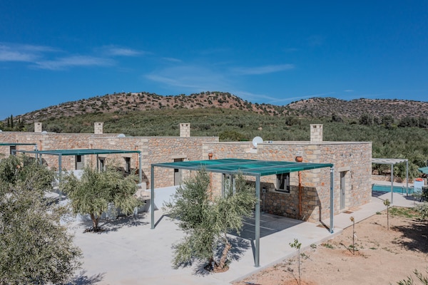 Foto van Villa in Melidoni met privézwembad - Vakantiehuis in Melidoni - Outdoor