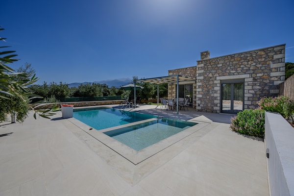 Foto van Villa in Melidoni met privézwembad - Vakantiehuis in Melidoni - Outdoor