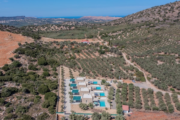 Foto van Villa in Melidoni met privézwembad - Vakantiehuis in Melidoni - Outdoor