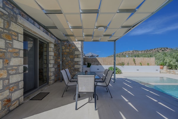 Foto van Villa in Melidoni met privézwembad - Vakantiehuis in Melidoni - Outdoor