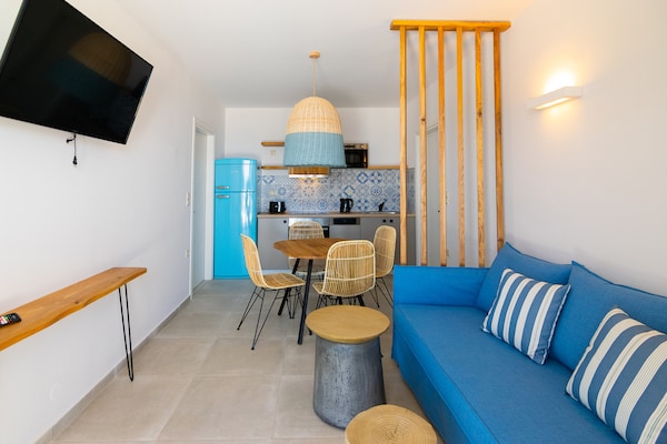 Foto van Villa in Rethymno bij Agios Pavlos Strand - Vakantiehuis in Rethymno - LivingRoom