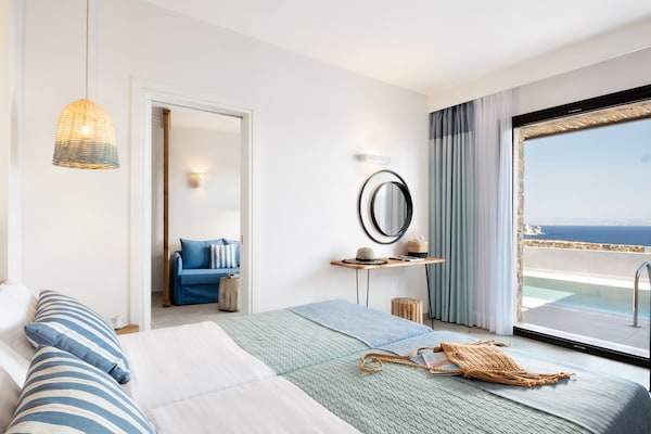 Foto van Villa in Rethymno bij Agios Pavlos Strand - Vakantiehuis in Rethymno - BedRoom