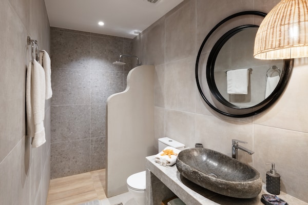 Foto van Villa in Rethymno bij Agios Pavlos Strand - Vakantiehuis in Rethymno - BathRoom